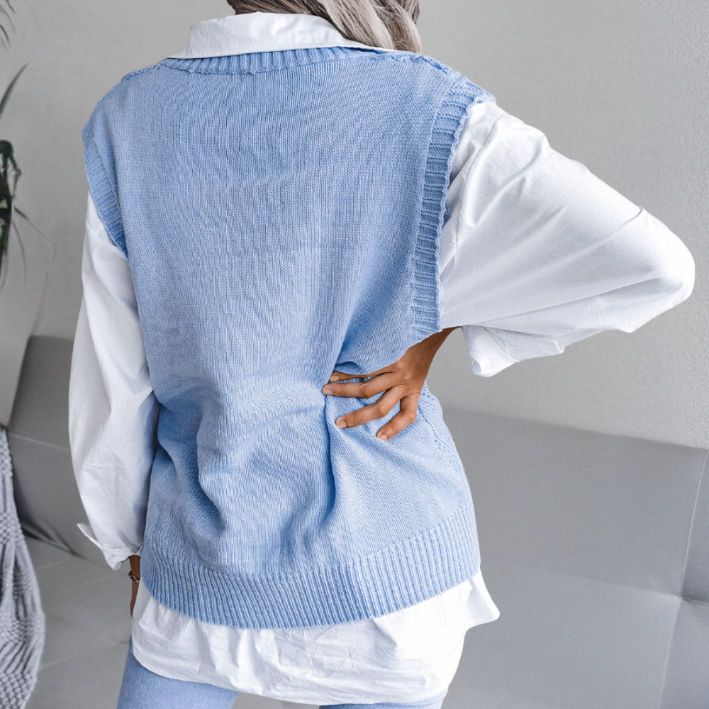 R&B | Trendy Gestrickter Pullover für Damen