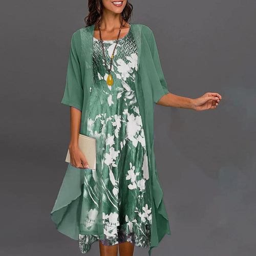 Damen Kleid - Sommer Elastisch