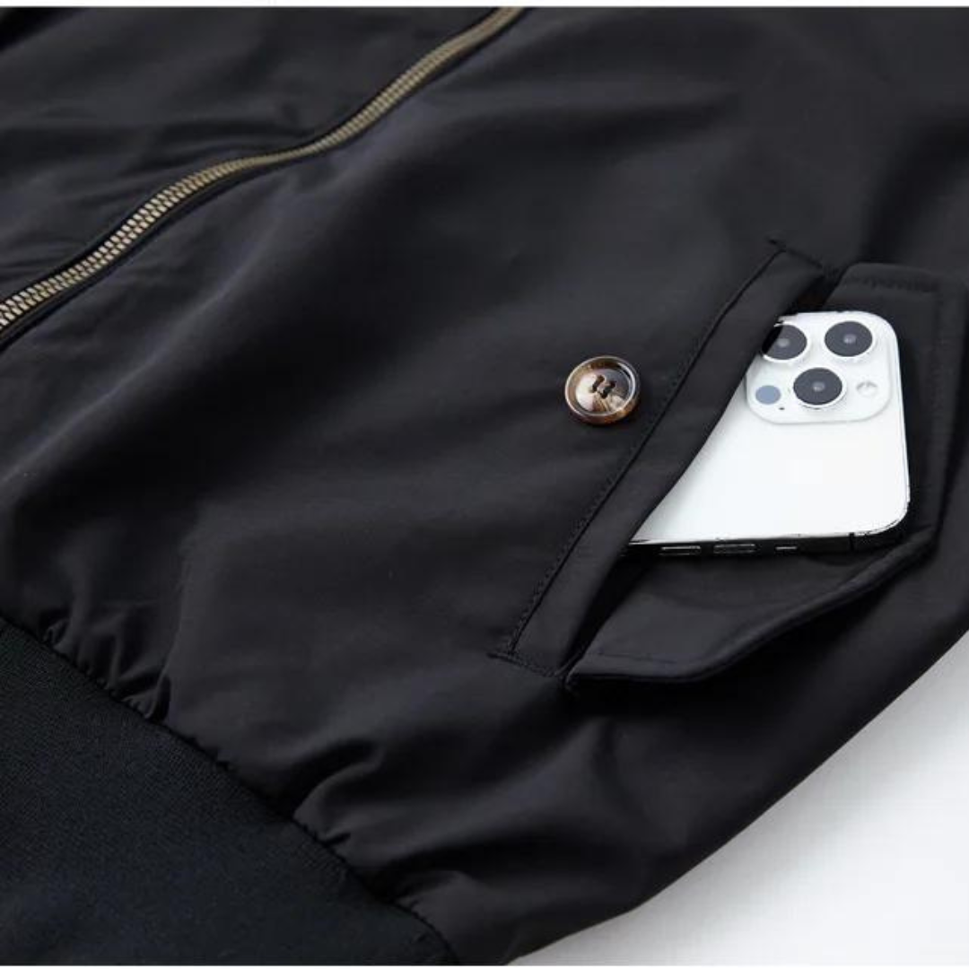 R&B | Herren Camden Heritage Harrington Jacke - Tartanmuster gefüttert