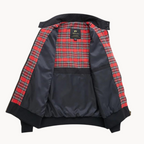 R&B | Herren Camden Heritage Harrington Jacke - Tartanmuster gefüttert