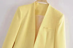 R&B | Der Vorstellungskraft Formal Blazer Damen - Lässig - Uni-Farben