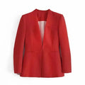 R&B | Der Vorstellungskraft Formal Blazer Damen - Lässig - Uni-Farben