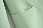 R&B | Der Vorstellungskraft Formal Blazer Damen - Lässig - Uni-Farben