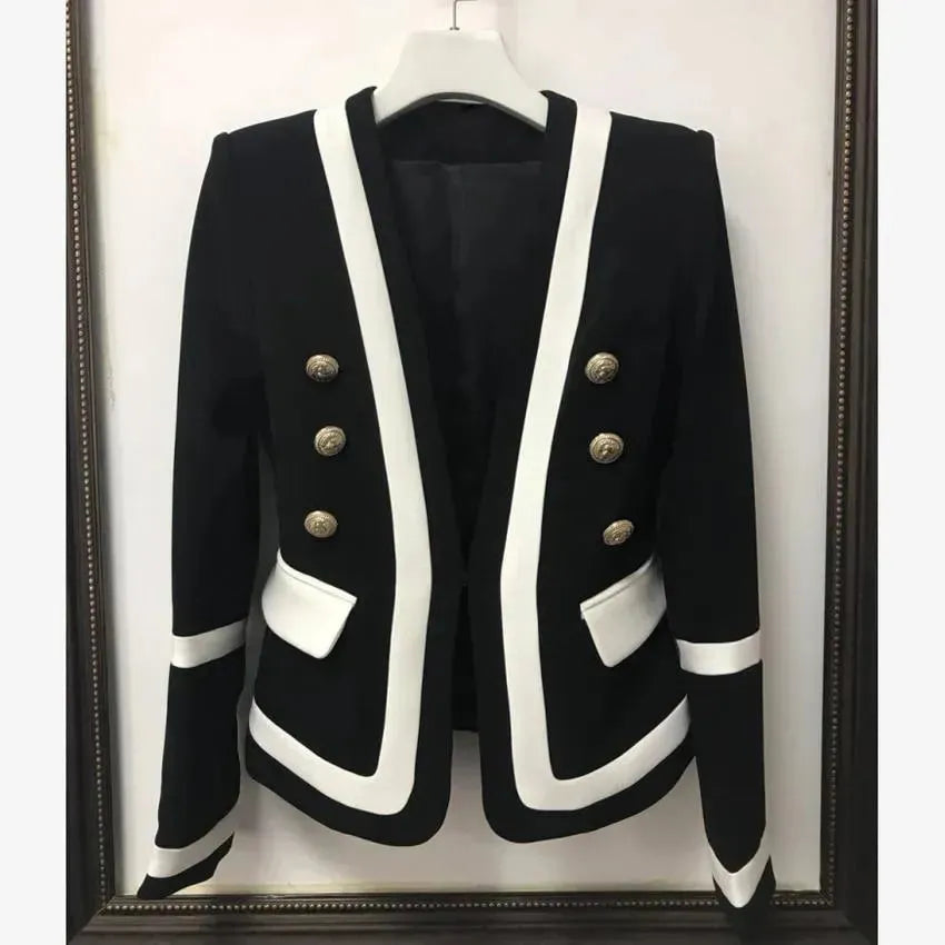 R&B | Der Prinzessinnen-Tuxedo-Blazer Damen - Formal-Business - Patchwork