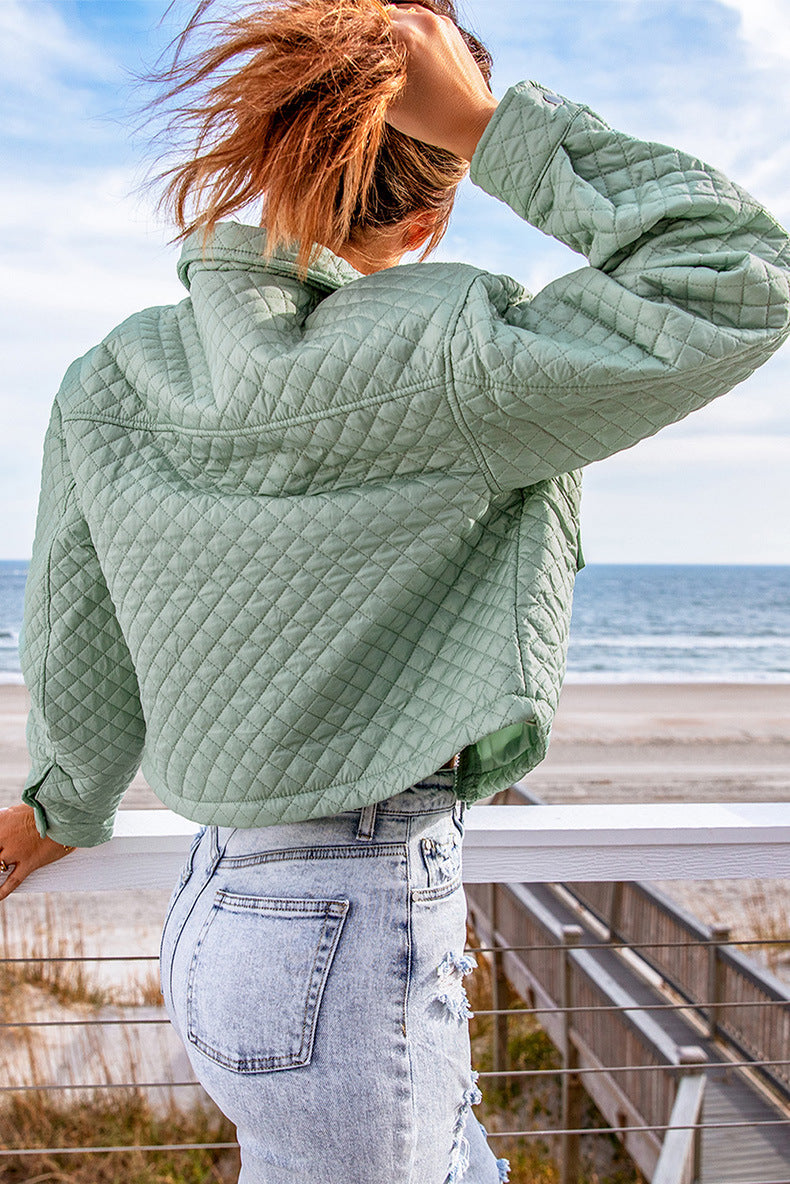 R&B | Dich Selbst Gekürzte Gesteppte Jacke