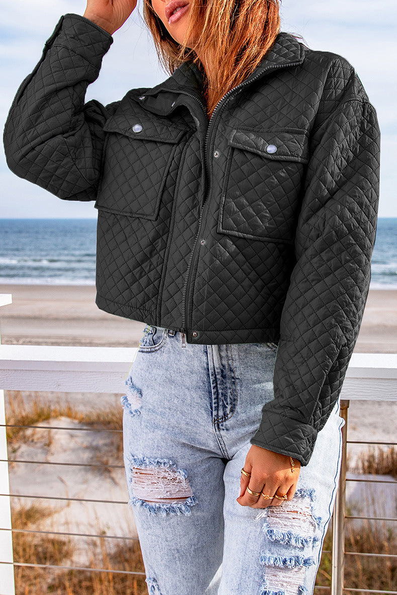 R&B | Dich Selbst Gekürzte Gesteppte Jacke