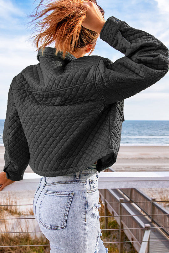 R&B | Dich Selbst Gekürzte Gesteppte Jacke