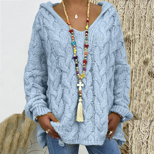 R&B | Zeitloses Kabelstrick-Pullover für Frauen