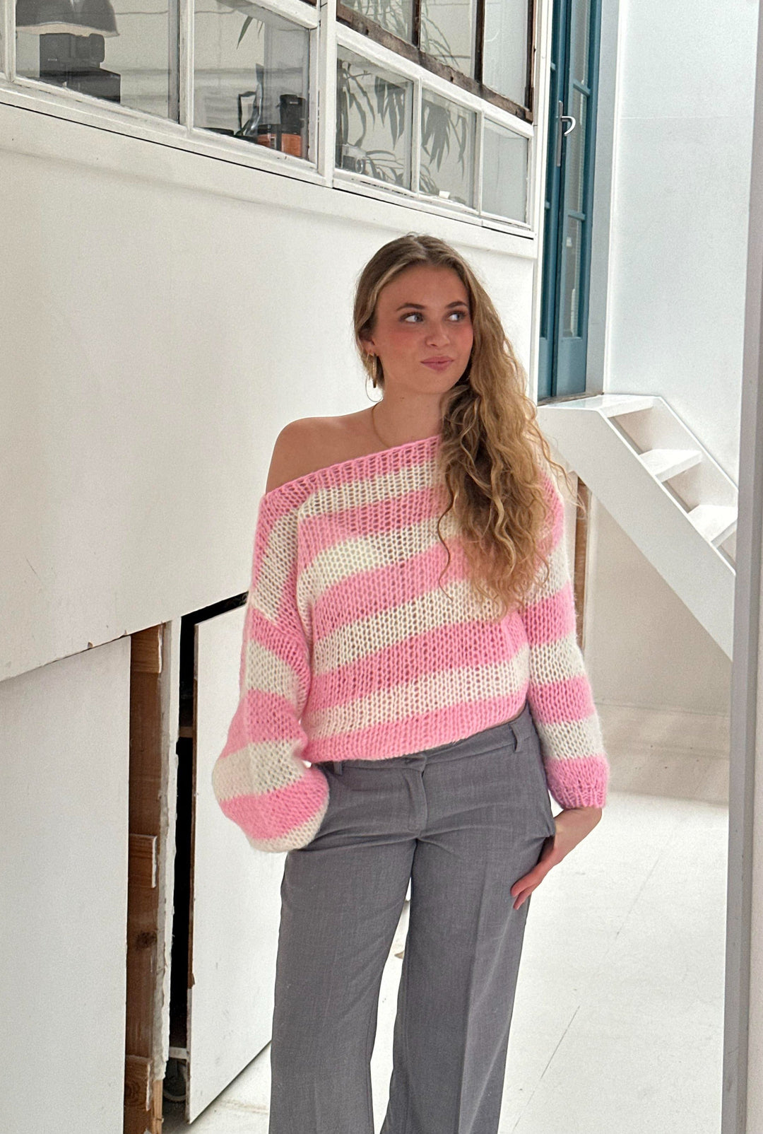 R&B | Trendy Strick Frauenpullover