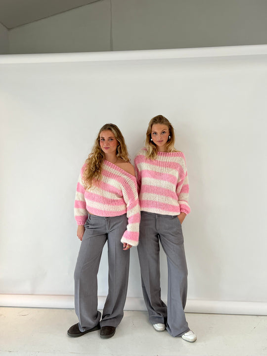R&B | Trendy Strick Frauenpullover
