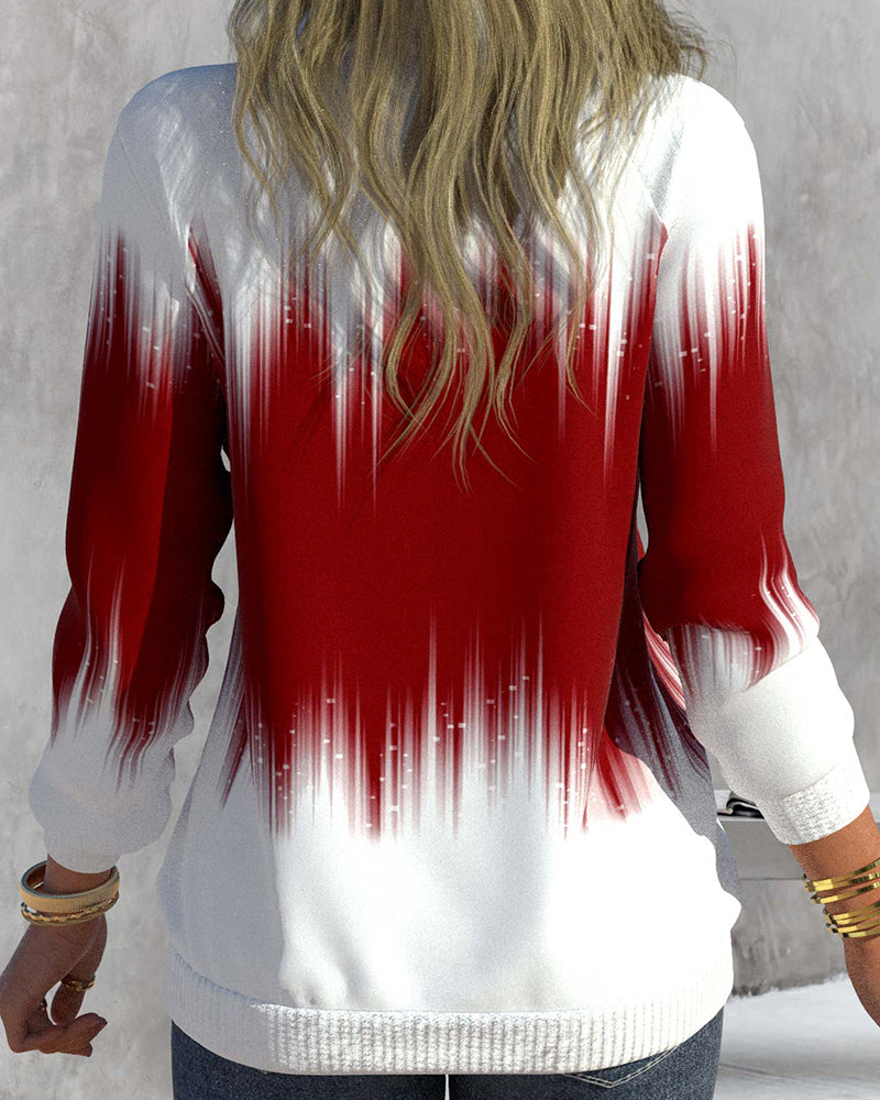 R&B | Trendy Damen Zipkragenpullover