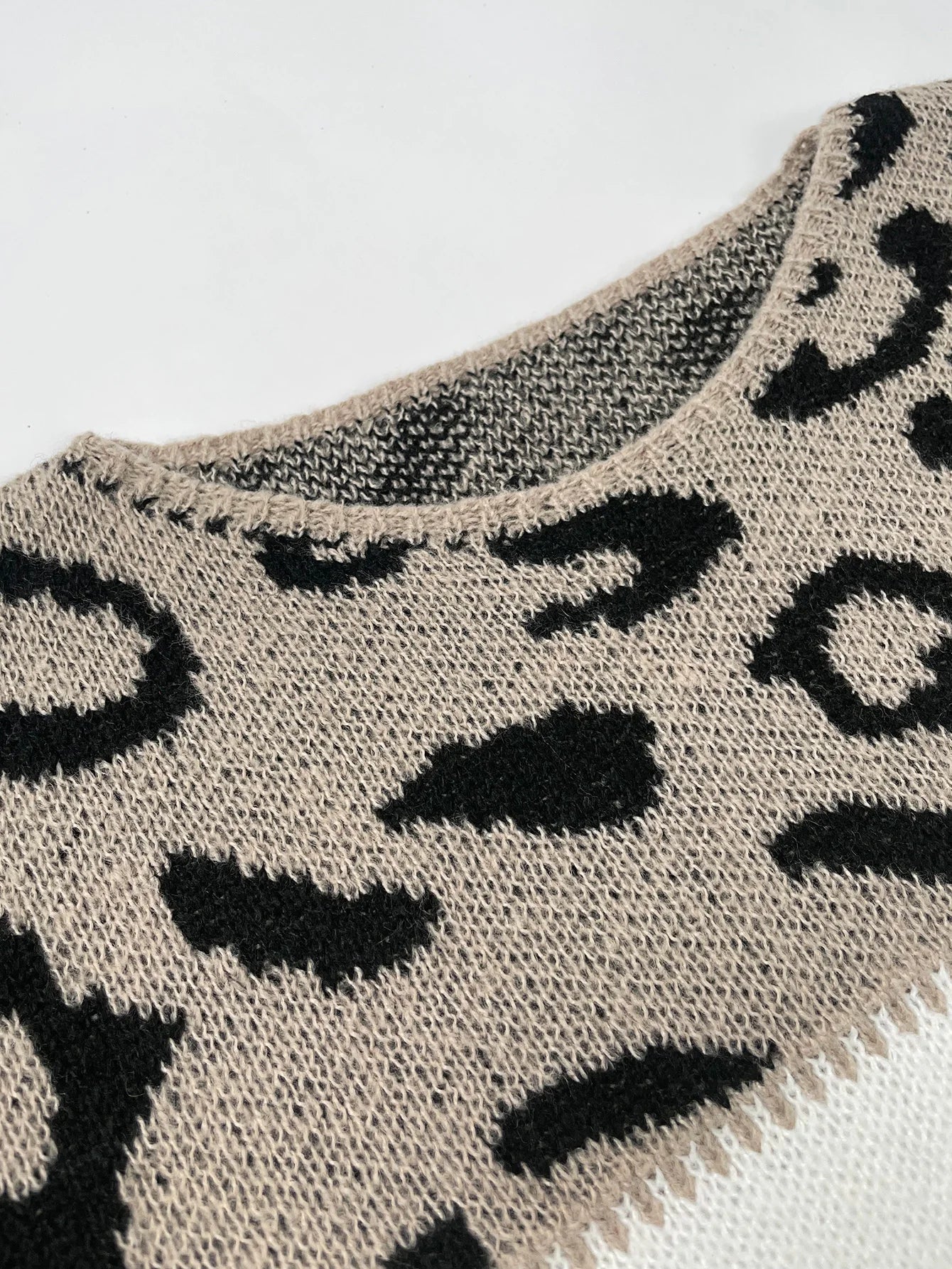 R&B | Trendy Leopardenmuster Pullover