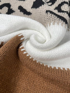 R&B | Trendy Leopardenmuster Pullover