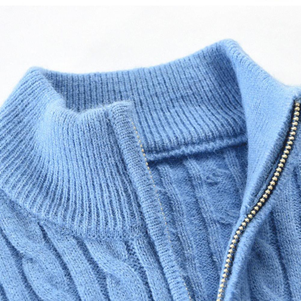 R&B | Trendy Herrenpullover mit Stehkragen
