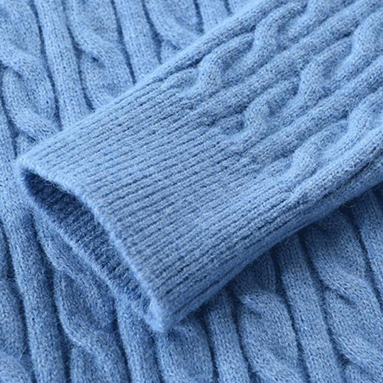 R&B | Trendy Herrenpullover mit Stehkragen