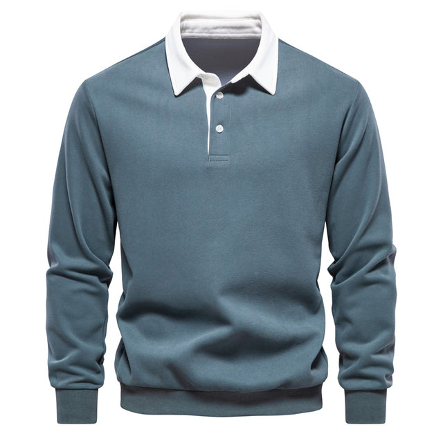 R&B | Trendy Herren Polo Sweater