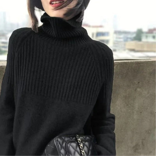 R&B | Trendy Rollkragenpullover für Frauen