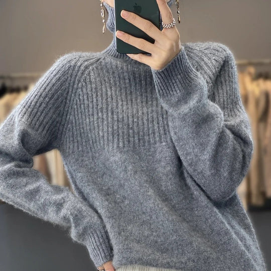 R&B | Trendy Rollkragenpullover für Frauen