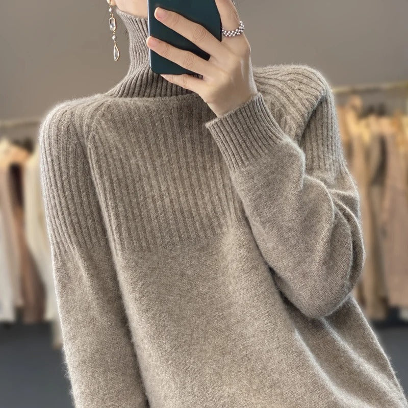 R&B | Trendy Rollkragenpullover für Frauen