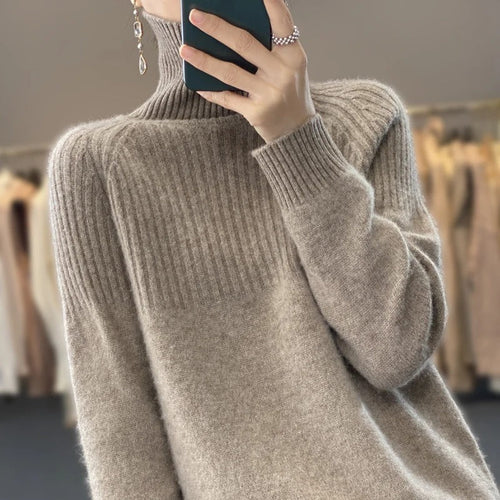 R&B | Trendy Rollkragenpullover für Frauen