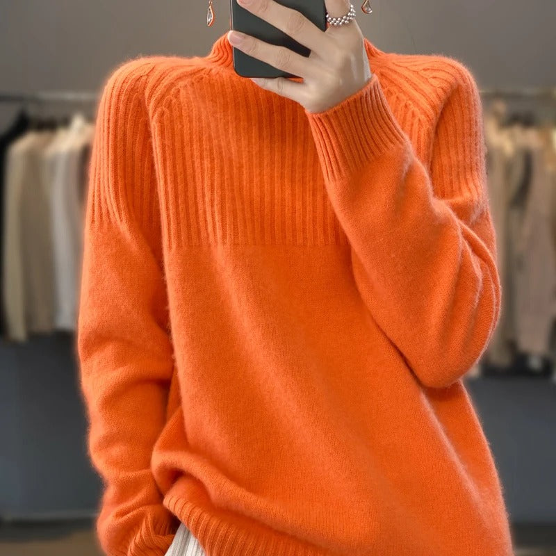 R&B | Trendy Rollkragenpullover für Frauen