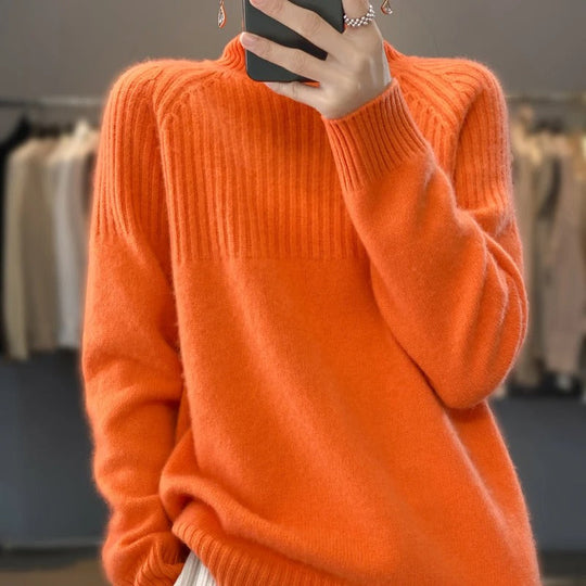 R&B | Trendy Rollkragenpullover für Frauen