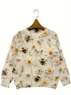R&B | Trendy Damenpullover mit Bienenmuster