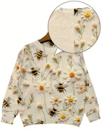 R&B | Trendy Damenpullover mit Bienenmuster