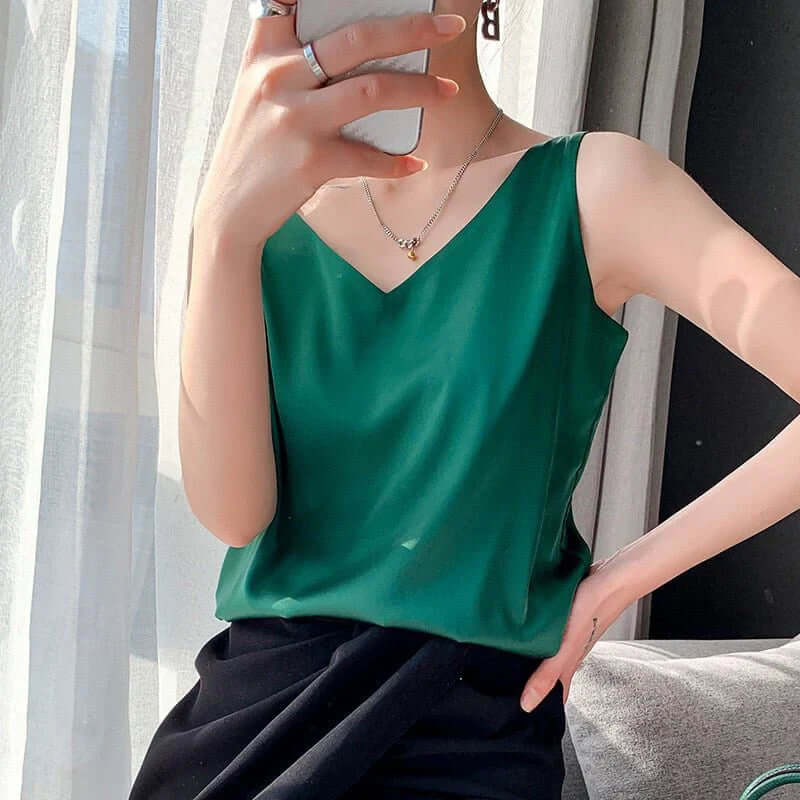 R&B | Seidig Weiches Tanktop für Frauen