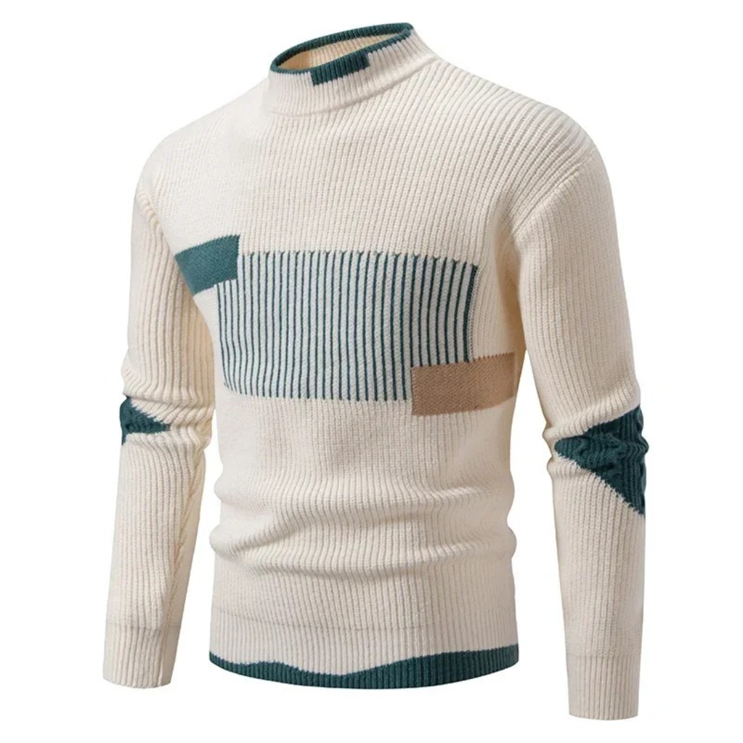 R&B | Stilvoll Geometrisches  Pullover für Männer