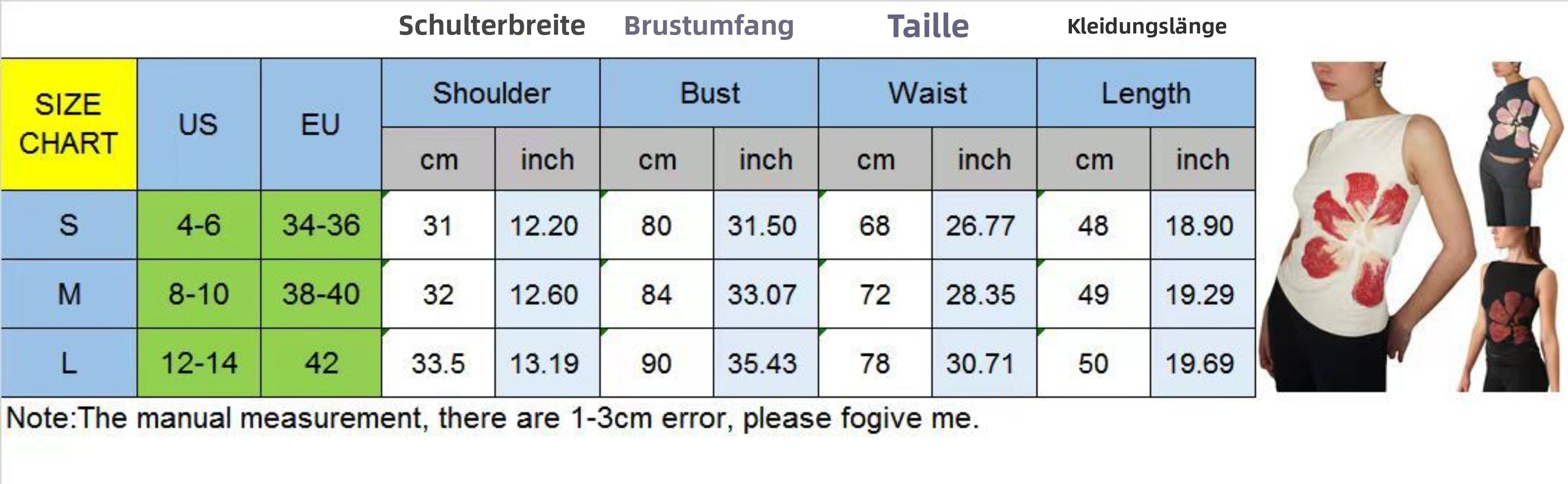 R&B | Bedruckte ärmellose Weste