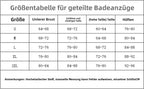 R&B | Badeanzug mit tiefem V-Ausschnitt und breitem Schulterriemen