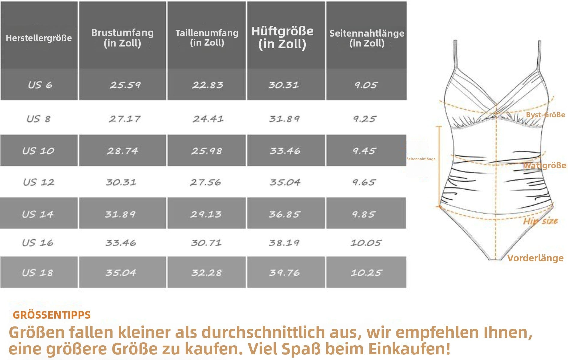 R&B | Sexy schlichter, kreuzfaltbarer, enger einteiliger Bikini
