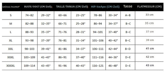 R&B | Großer Badeanzug mit Rüschendruck und hoher Taille
