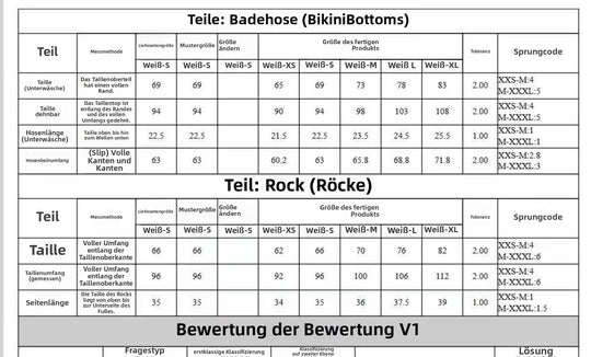 R&B | Split Badeanzug Hüftrock