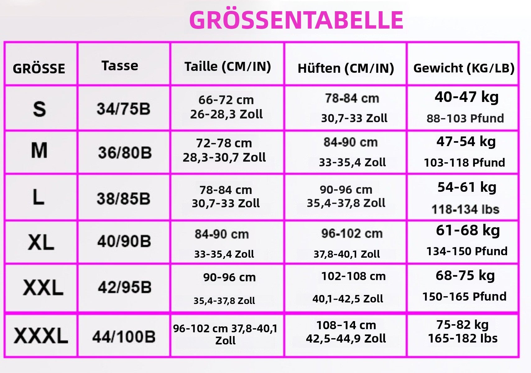 R&B | Taille Strampler