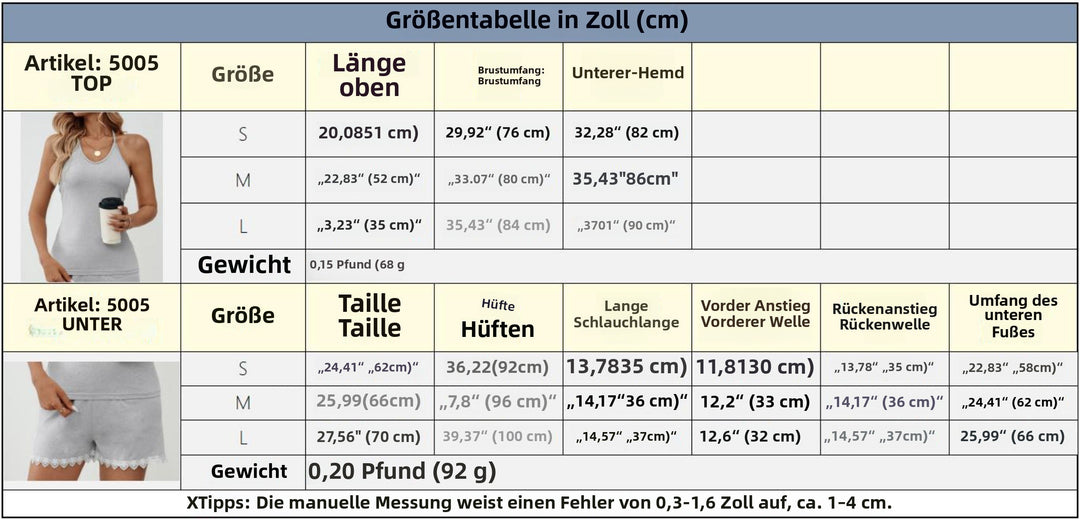 R&B | Hakenweste Shorts Freizeitanzug