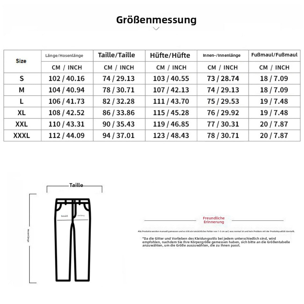 R&B | Gerade Sporthose mit Knöpfen