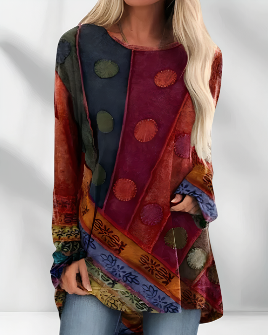 Heidi-Mode | Damen Tunika Oberteile Elegante Top