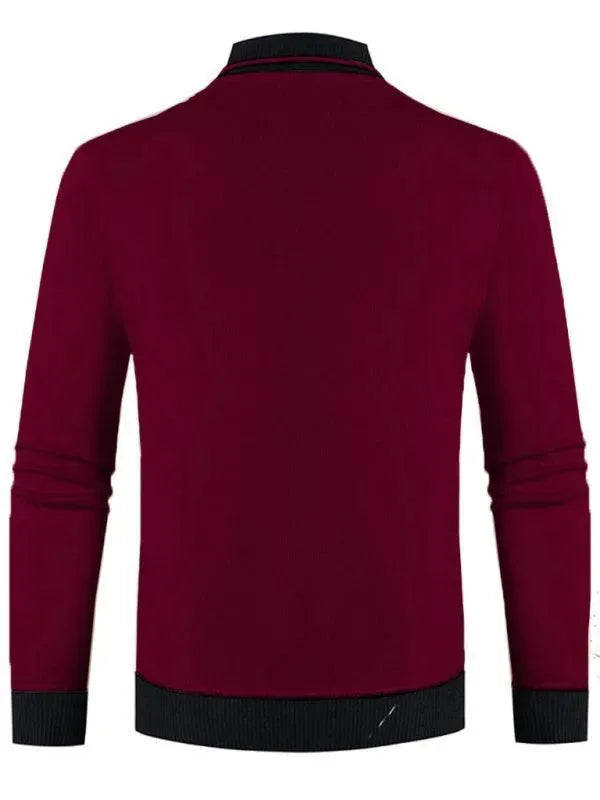 R&B | Slim Fit V-Ausschnitt Herren Pullover