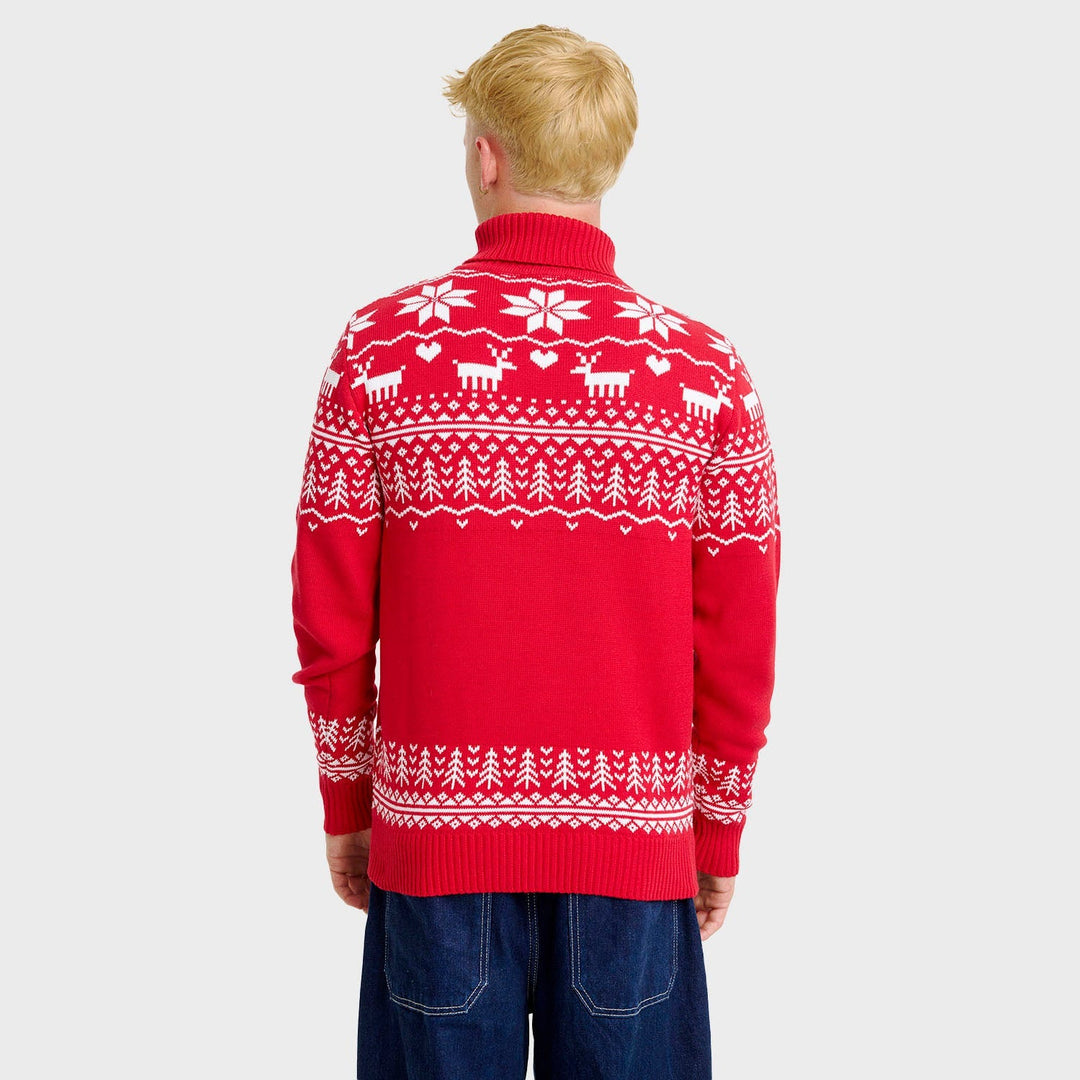 R&B | Der Grönland Weihnachten Rollkragenpullover Herren