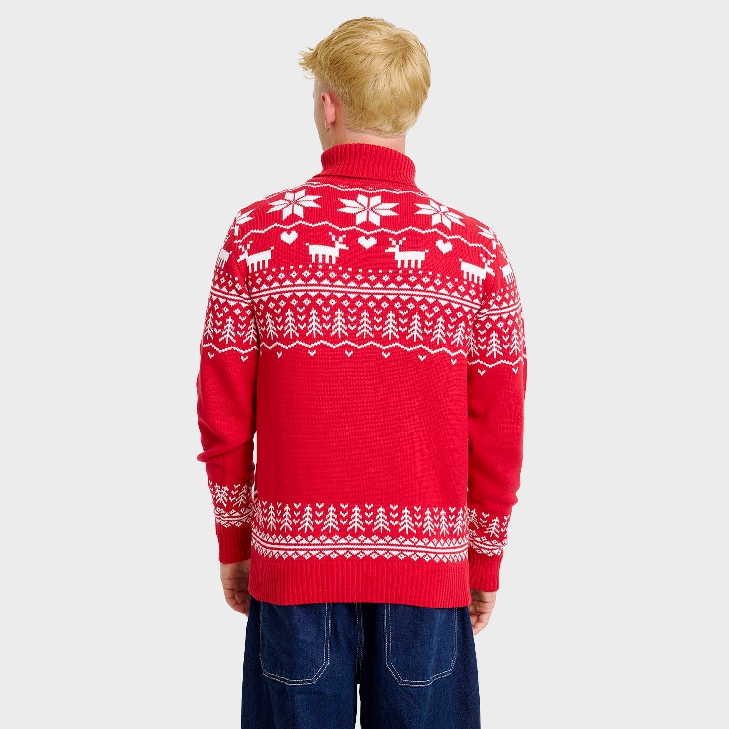 R&B | Der Grönland Weihnachten Rollkragenpullover Herren