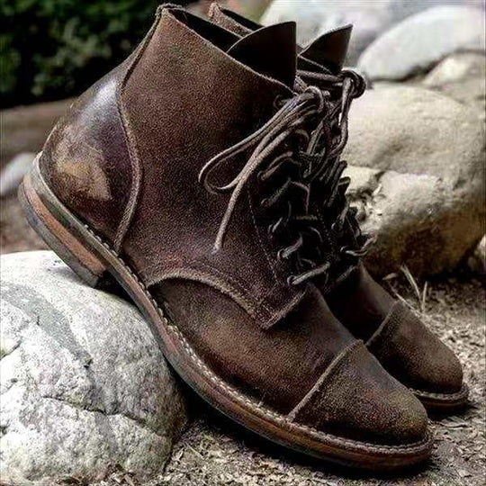 R&B | Retro Schnürstiefel für Männer