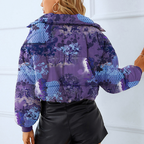R&B | Trendige Abgeschnittene Herbstjacke für Damen