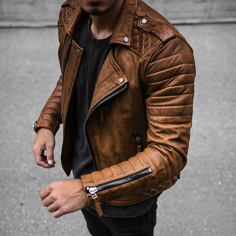 R&B | Stilvolle und Einzigartige Lederjacke Taylor