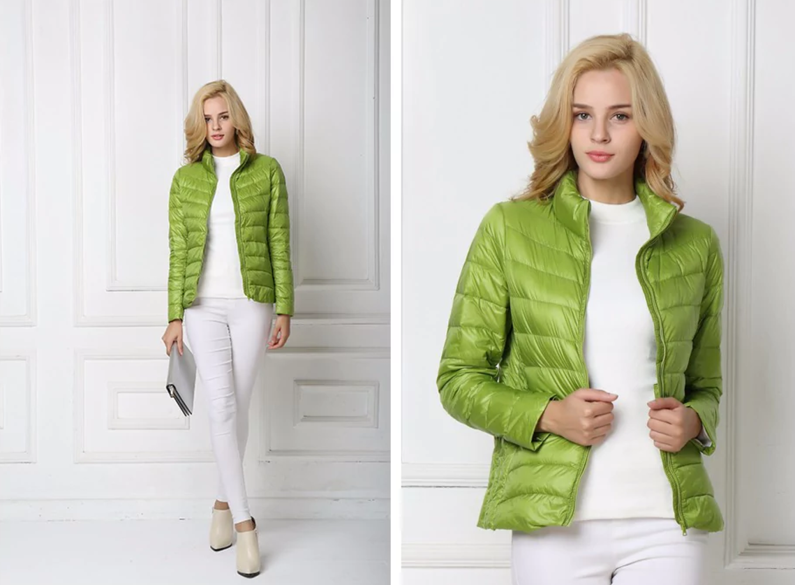 LR&B | Eichte Daunenjacke mit Urbaner Eleganz