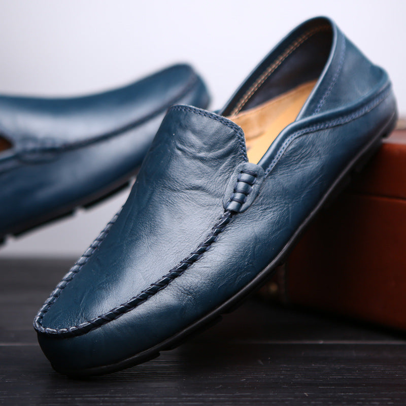Herren-Loafer aus echtem Leder R&B