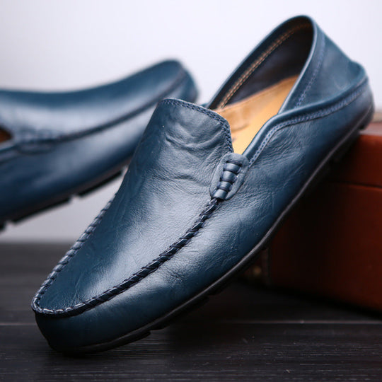 Herren-Loafer aus echtem Leder R&B