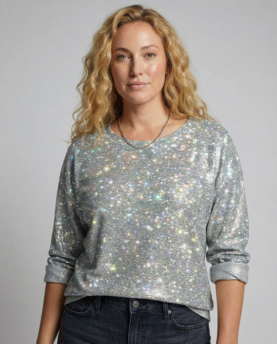 R&B | Sweatshirt mit Rundhalsausschnitt