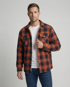 R&B | Karierte Jack mit Fleece-Futter